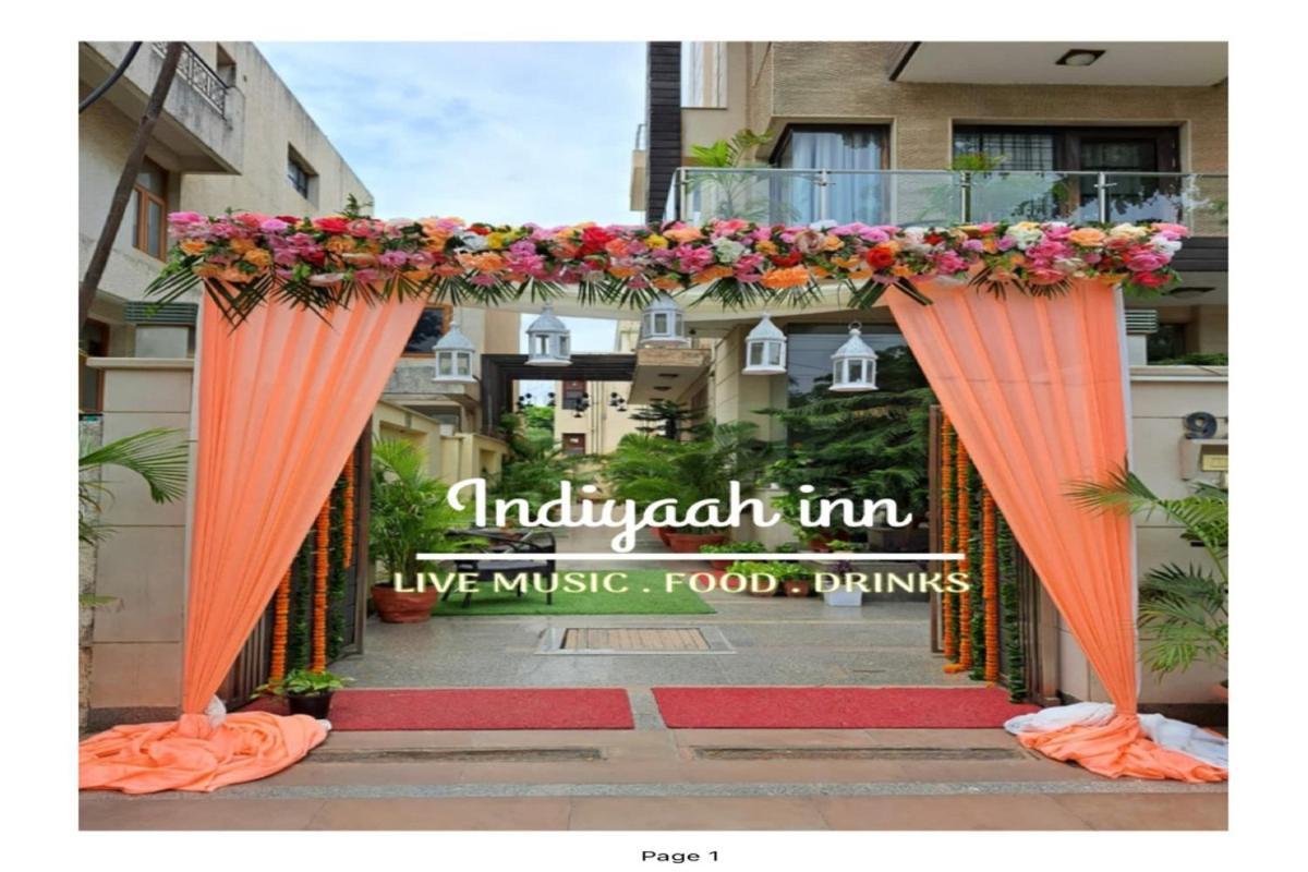 Indiyaah Inn Ґурґаон Екстер'єр фото